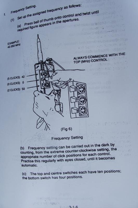 UK PRC-320 Radio User Handbook. 144 Parachute Field Ambulance Lot. — image 9