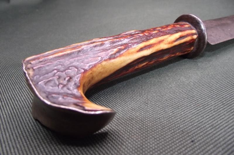 19th Centuary  Spear Point Bowie Dagger. Arnachellum Salem. — image 5