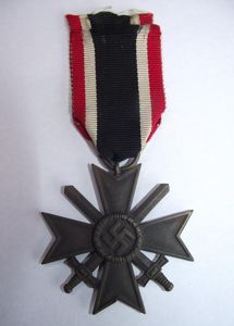 War Merit Cross Second Class with Swords.