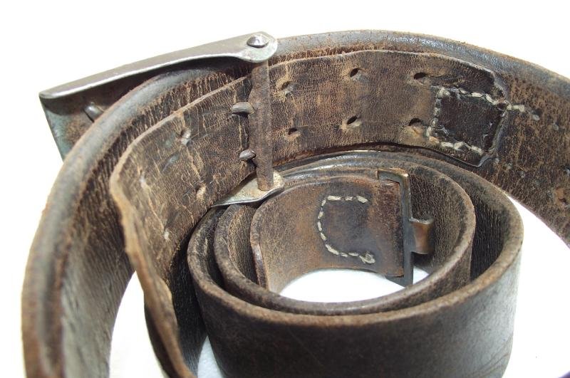 WW1 Prussian Buckle and Leather Belt. — image 4