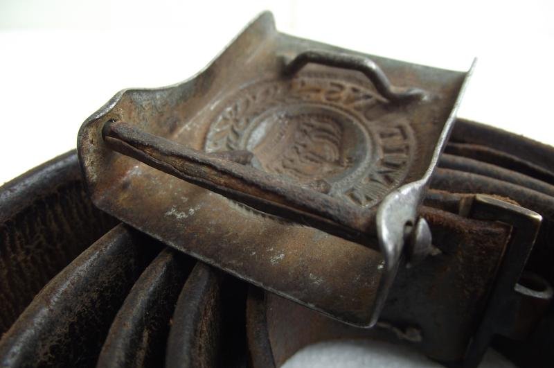 WW1 Prussian Buckle and Leather Belt. — image 8