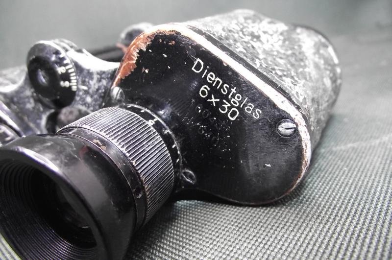 WW2 German ''fvs'' 6x30 Binoculars. Spindler & Hoyer. — image 6