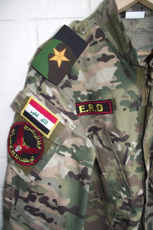 Iraqi Emergency Response Division Multicam Uniform. — image 4