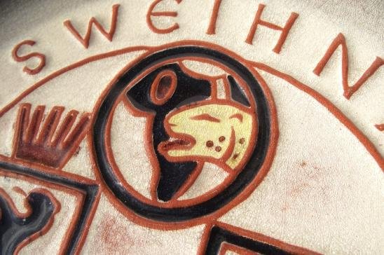 1943, Jagdgeschwader 27, Kriegsweihnachten Commemorative Ceramic Plate. — image 3