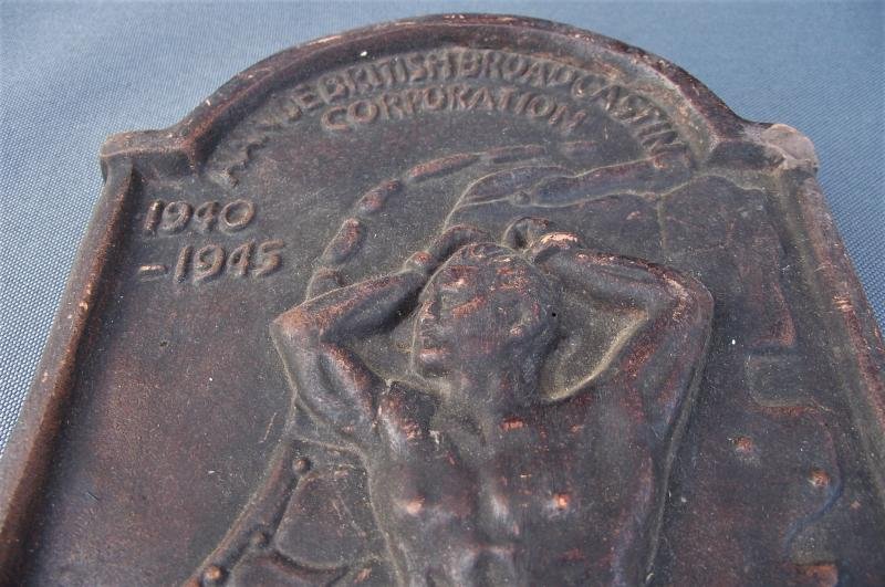1945 Dutch BBC Plaque. — image 3