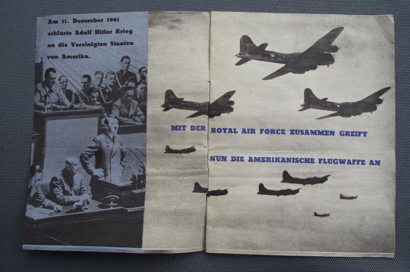 Allied Propaganda Drop Leaflet/ Booklet . ANGRIFF. — image 3