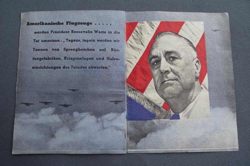 Allied Propaganda Drop Leaflet/ Booklet . ANGRIFF. — image 8