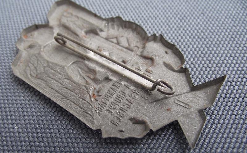 SA Event Badge/ Tinnie. SA Wettkampftage Niedersachsen, 1936. — image 4