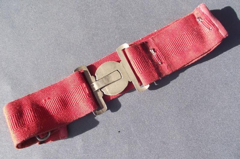 Vintage British White Metal Volunteer Kings Crown Buckle. — image 4