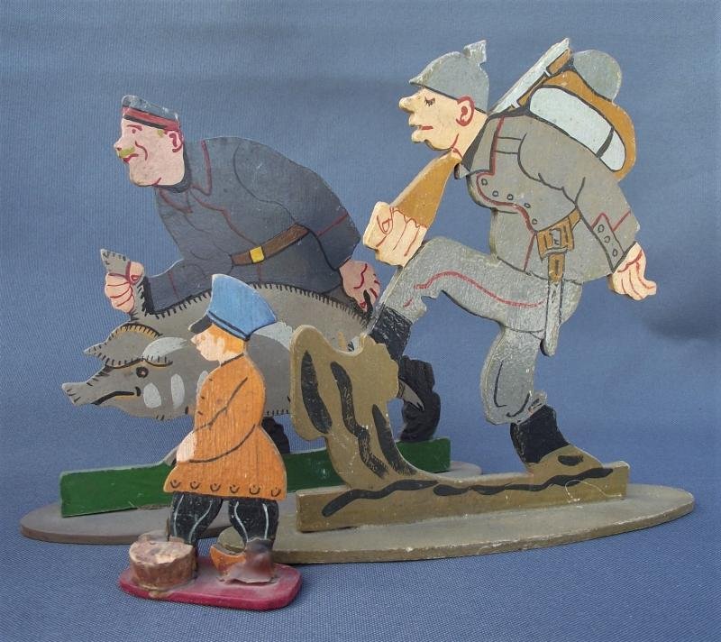 WW1 Wooden Toy. Wilnaer Arbeitsstatten. Lithuania. — image 4