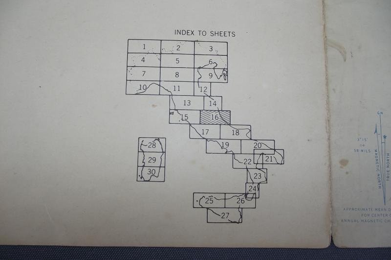WW2 Allied 1943 Military Map, Italy, Gran Sasso. — image 3