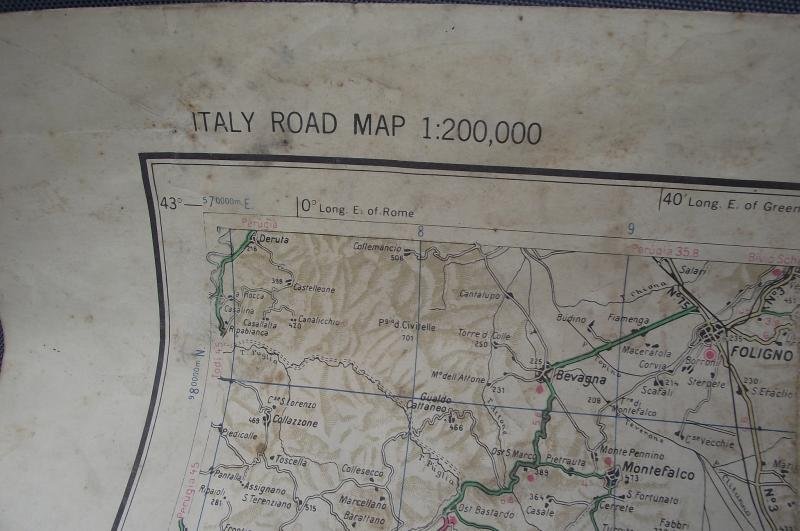 WW2 Allied 1943 Military Map, Italy, Gran Sasso. — image 5