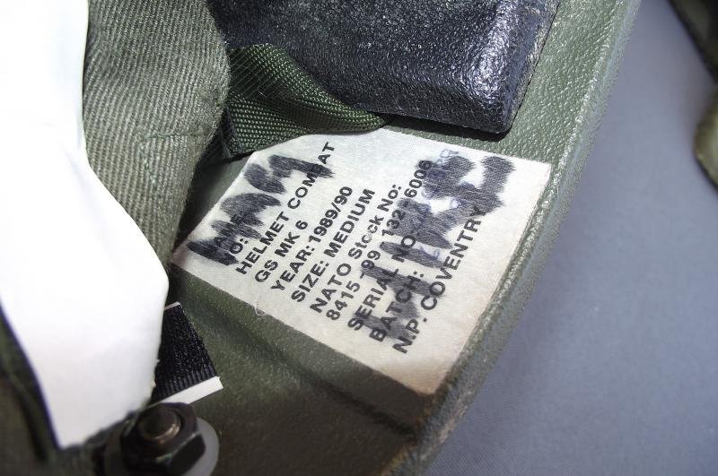 British GS MK6 Riot Helmet with Visor. — image 9