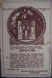 Imperial German Post Card. Inf Reg 186. 1918.