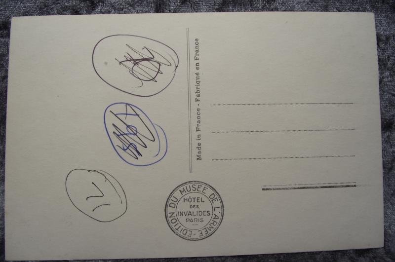 WW1 French Post Card. Le Marechal Foch. — image 2