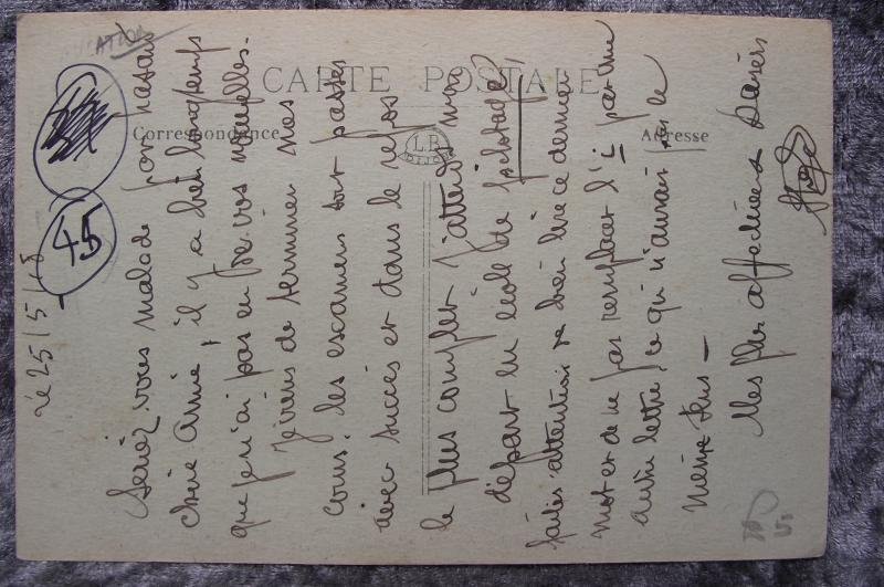 WW1 French Post Card. Dijon Airfield. 1918. — image 2