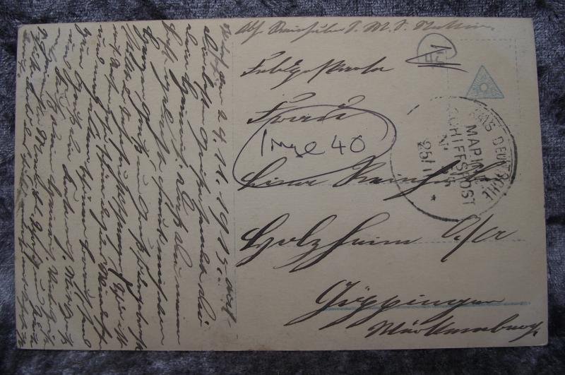 Imperial German Post Card. Admiral von Spee. — image 2