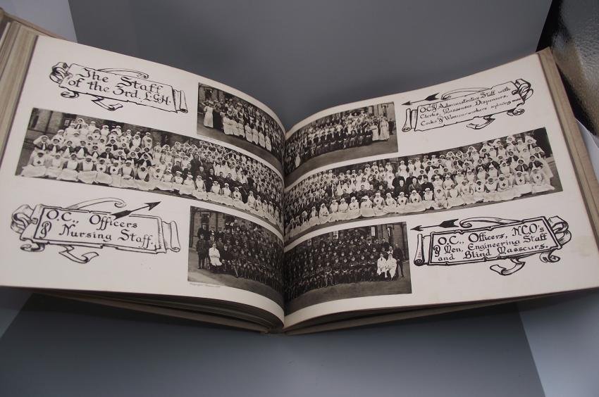 WW1 3rd London General Hospital Souvenir Photo Book. — image 5