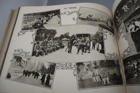 WW1 3rd London General Hospital Souvenir Photo Book. — image 7