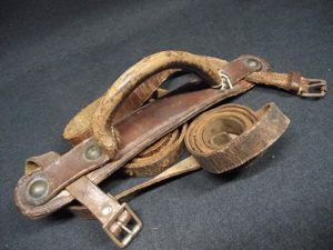 British Officers Baggage Removable Handle and Straps.
