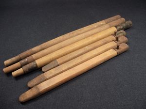 WW2 German Wooden Tent/ Zeltbahn Peg Set.