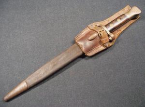 British Pattern 1888 Type 2 Lee Metford Bayonet and Frog. …