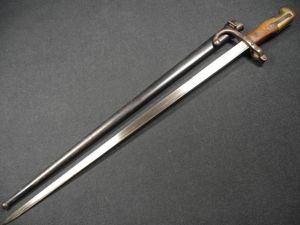 French M1874 Pattern Gras Bayonet. Matching Numbers.