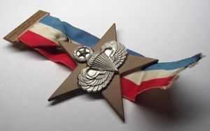 1972 Volksmarsch, Mainz.. MZ Gonsenheim, Airborne, Event Medal.