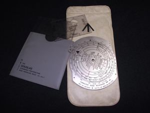 RAF Dead Reckoning Computer and Douglas Combine Protractor.