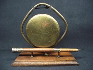 Dinner Gong with Royal Artillery Striker.