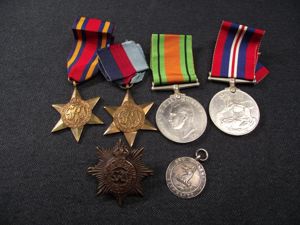 Burma Medal Group. 2nd Lieutenant J.C.Banks, Indian Army.