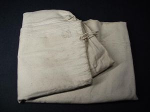 WW2 CC41 Stamped Large Cloth Bag.