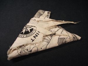 Vintage St.John Instructional Cloth Arm Sling.