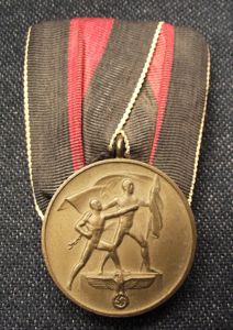 Parade Mounted Sudetenland Medal.