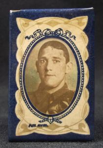 WW1 Family Souvenir Match Safe.