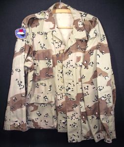 Iraqi 501 Civil Defence Corps Chocolate Chip Uniform Jacket.