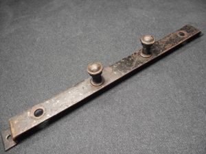 Enamel Coat Rack. Post War ''Kriegsschrott'', 1945-49.