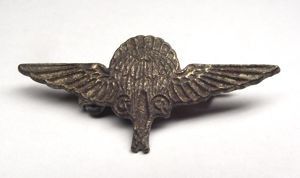 WW2 ''GQ'' Parachute Packers Badge.