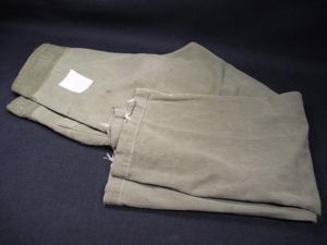 1945 Dated British Trousers, Overalls, Denim.