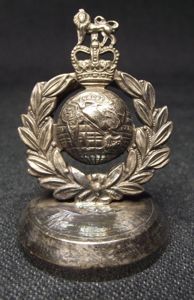 Royal Marines Mess Menu Holder.