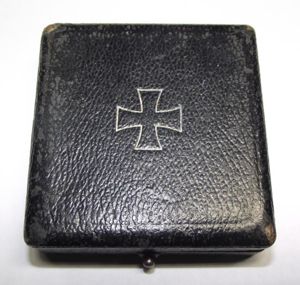 WW2 German First Class Iron Cross Box.