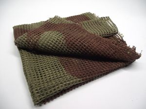 WW2 British Camouflage Skrim Scarf.