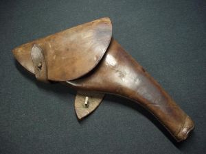 WW1 British Leather Webley Pistol Holster.