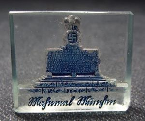 WW2 German Beer Hall Putsch Feldherrnhalle Memorial Glass WHW Donation …