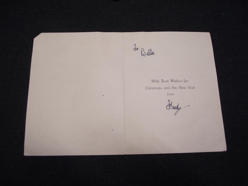 51st Highland Division Formation Titles and 1945 Rhine Christmas Card. — image 6
