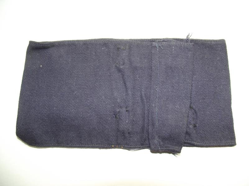 WW2 British Printed ''Over Embroidered'' Arm Band. — image 2