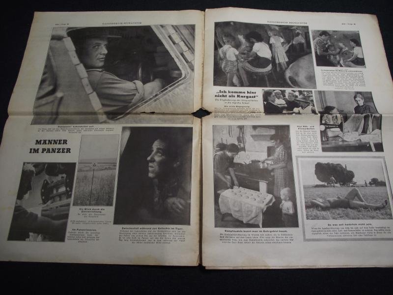 1943 Dated Illustrierter Beobachter News Paper. — image 2