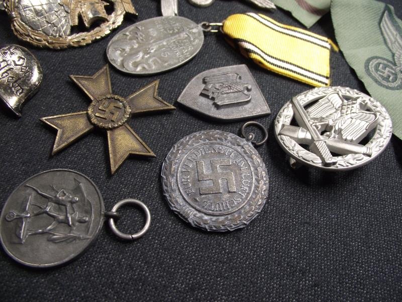 Selection of German Reproduction Badges etc. — image 3