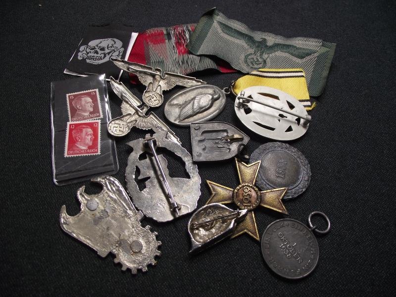 Selection of German Reproduction Badges etc. — image 5