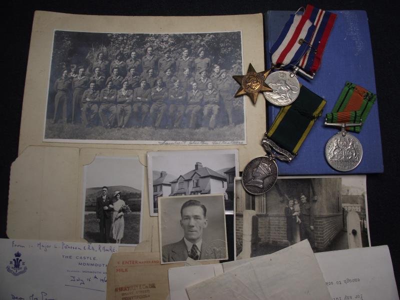 WW2 Territorial Efficiency Group. RE, Bomb Disposal. Royal Monmouthshire Royal Engineers. — image 2